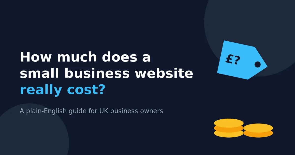 How Much Does a Small Business Website Cost in the UK?