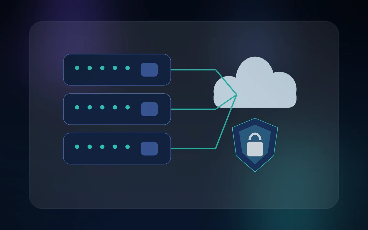Managed hosting and SSL illustration